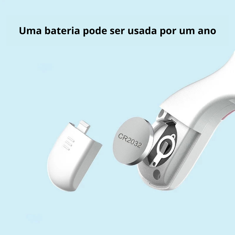 Cortador de Unhas com Luz LED para Pets